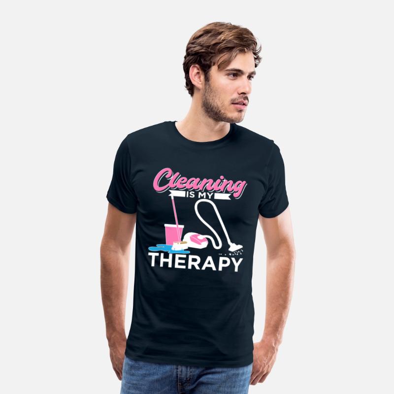 Cleaning Is My Therapy Funny Housekeeping Cleaning
