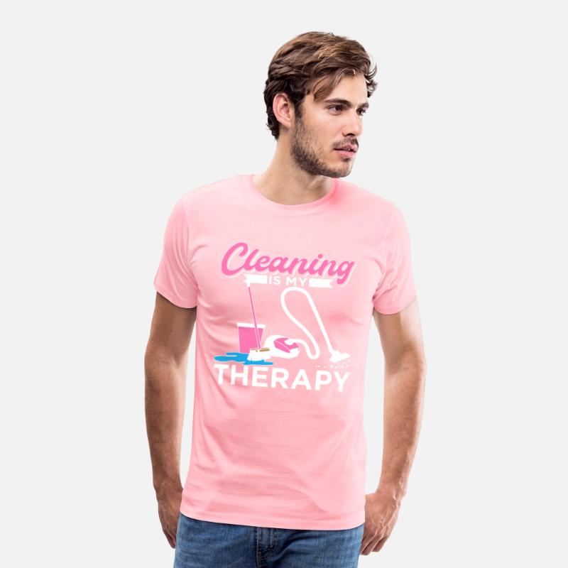 Cleaning Is My Therapy Funny Housekeeping Cleaning