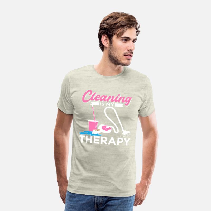 Cleaning Is My Therapy Funny Housekeeping Cleaning
