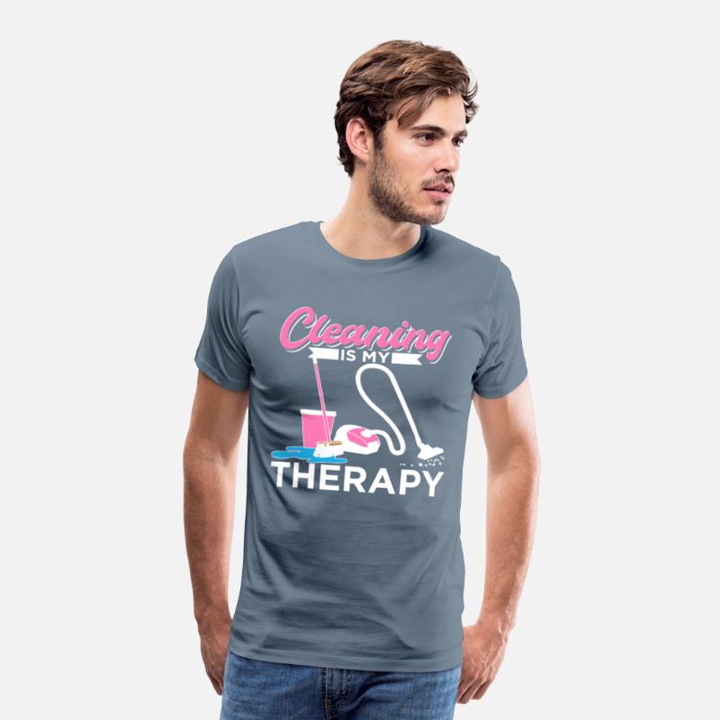 Cleaning Is My Therapy Funny Housekeeping Cleaning