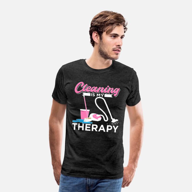 Cleaning Is My Therapy Funny Housekeeping Cleaning