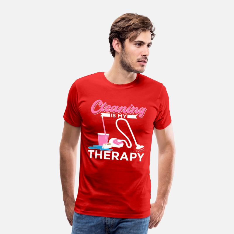 Cleaning Is My Therapy Funny Housekeeping Cleaning