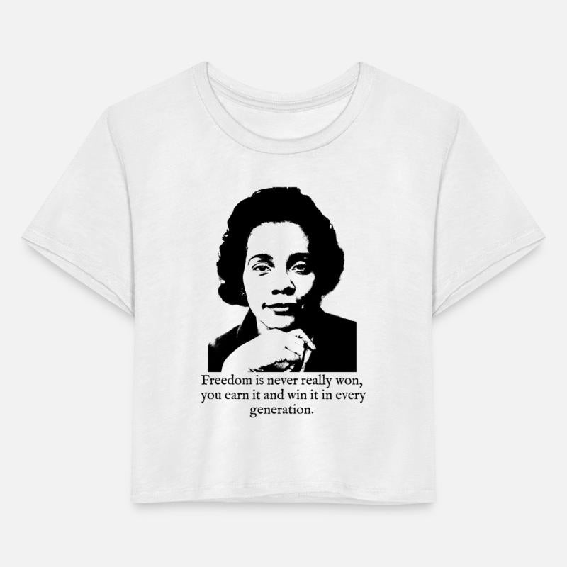 Coretta Scott King - Freedom is never really won