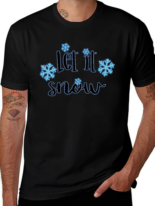 Let It Snow Graphic Tee - Holiday Edition