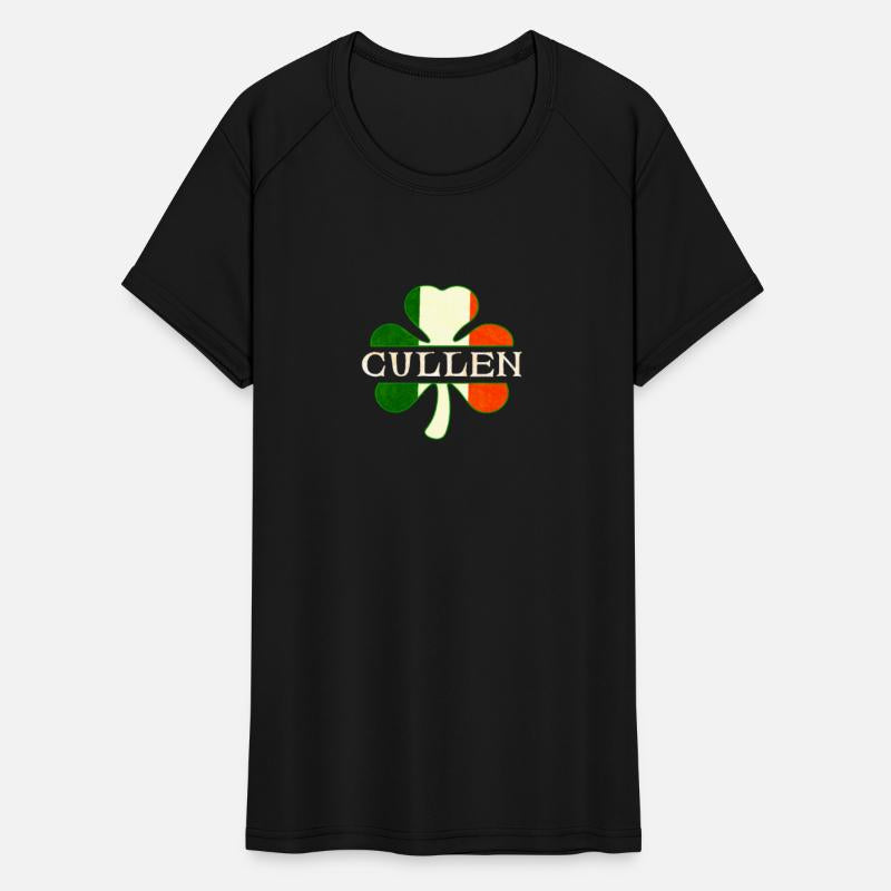 Cullen Irish Surname Ireland Flag Shamrock