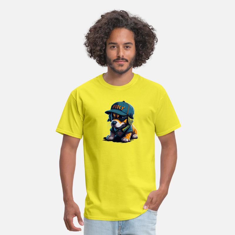 Cute Rottweiler Dog Wearing Baseball Hat