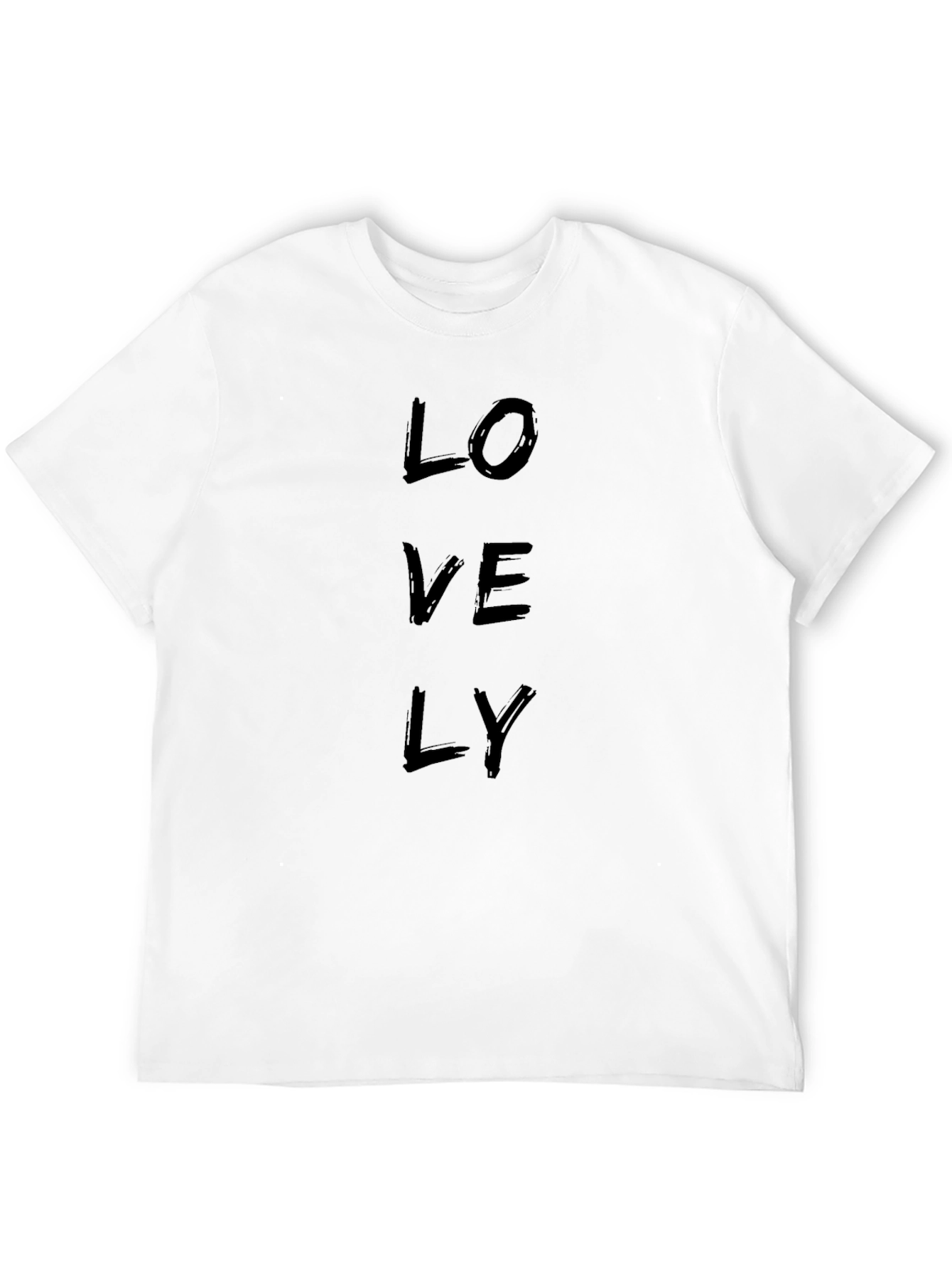 Mens Lovely Black Crew Neck T-Shirt