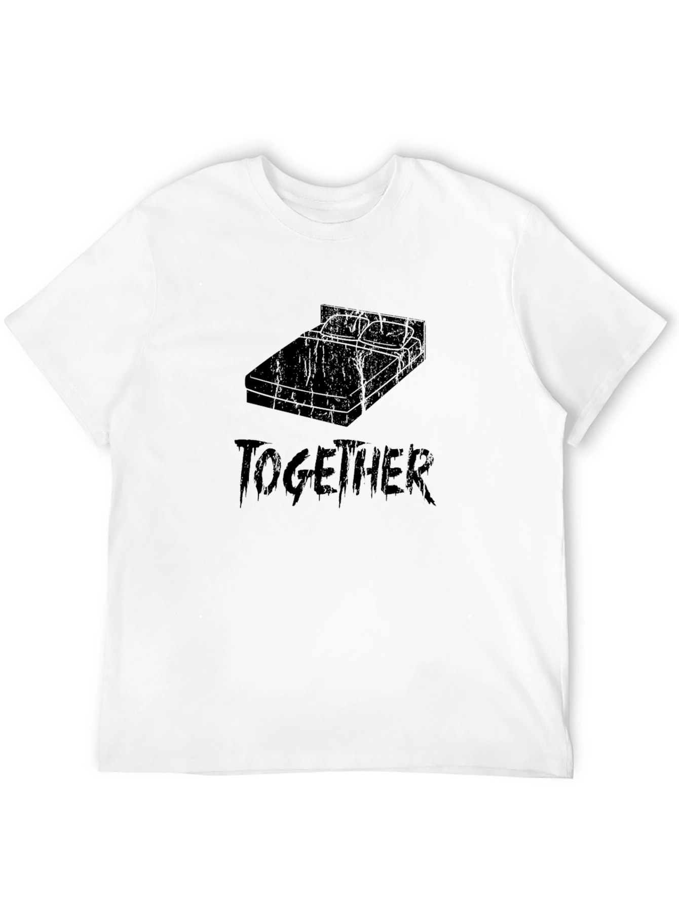 Together Bed T-Shirt - Unique Design