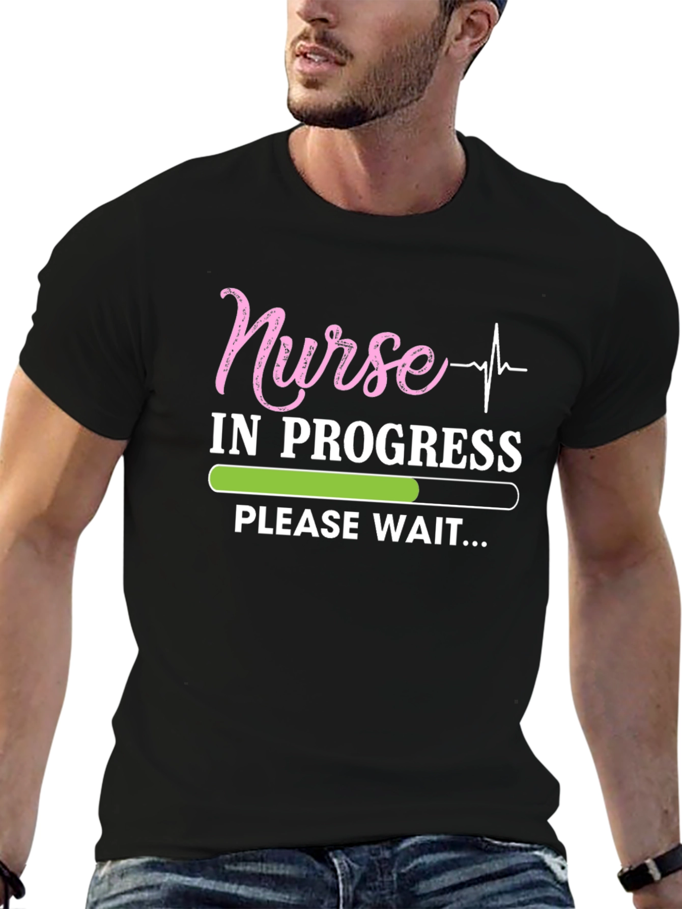 Nurse in Progress T-Shirt Funny Medical Tee