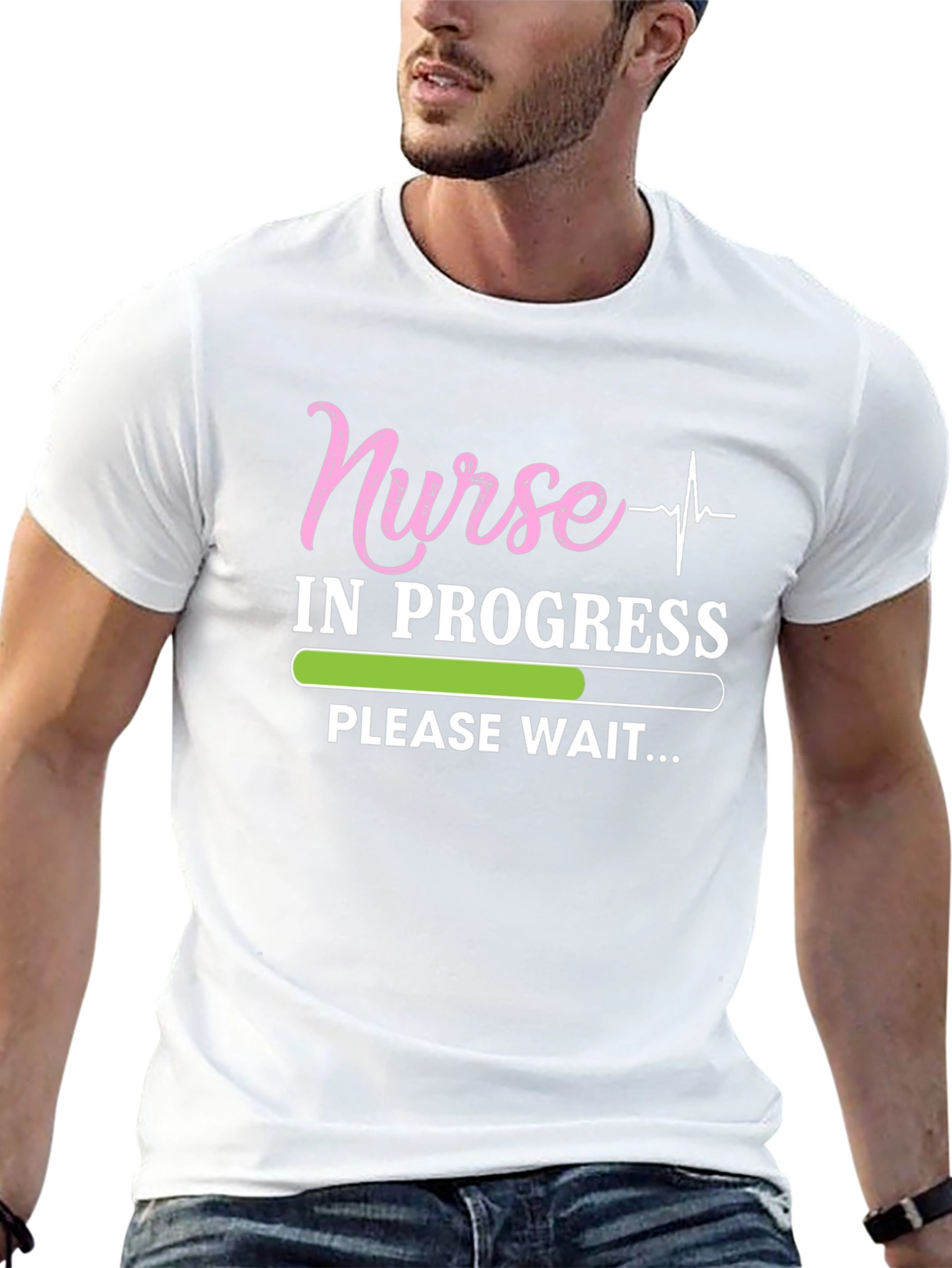 Nurse in Progress T-Shirt Funny Medical Tee