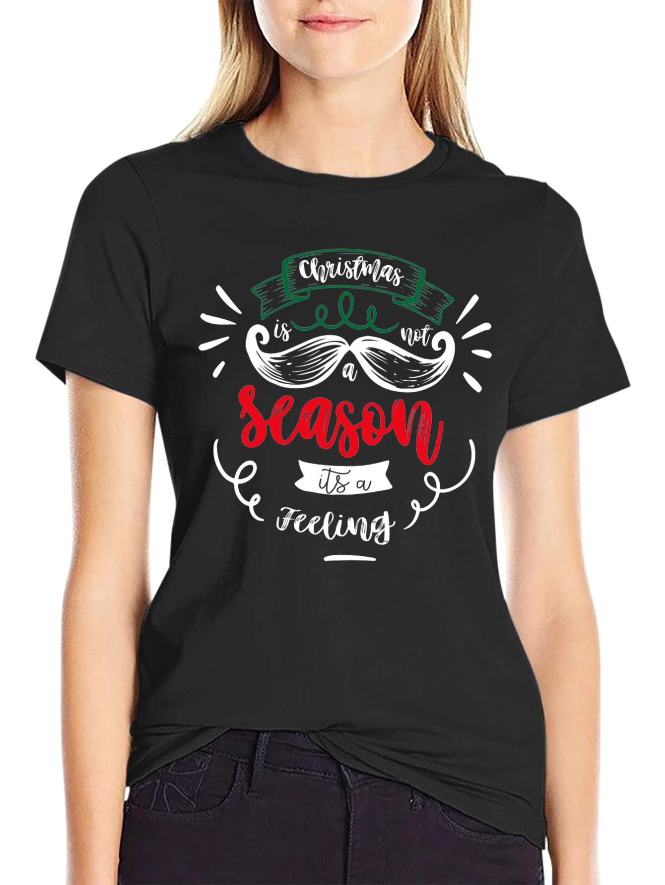 Christmas Is a Feeling Graphic T-Shirt