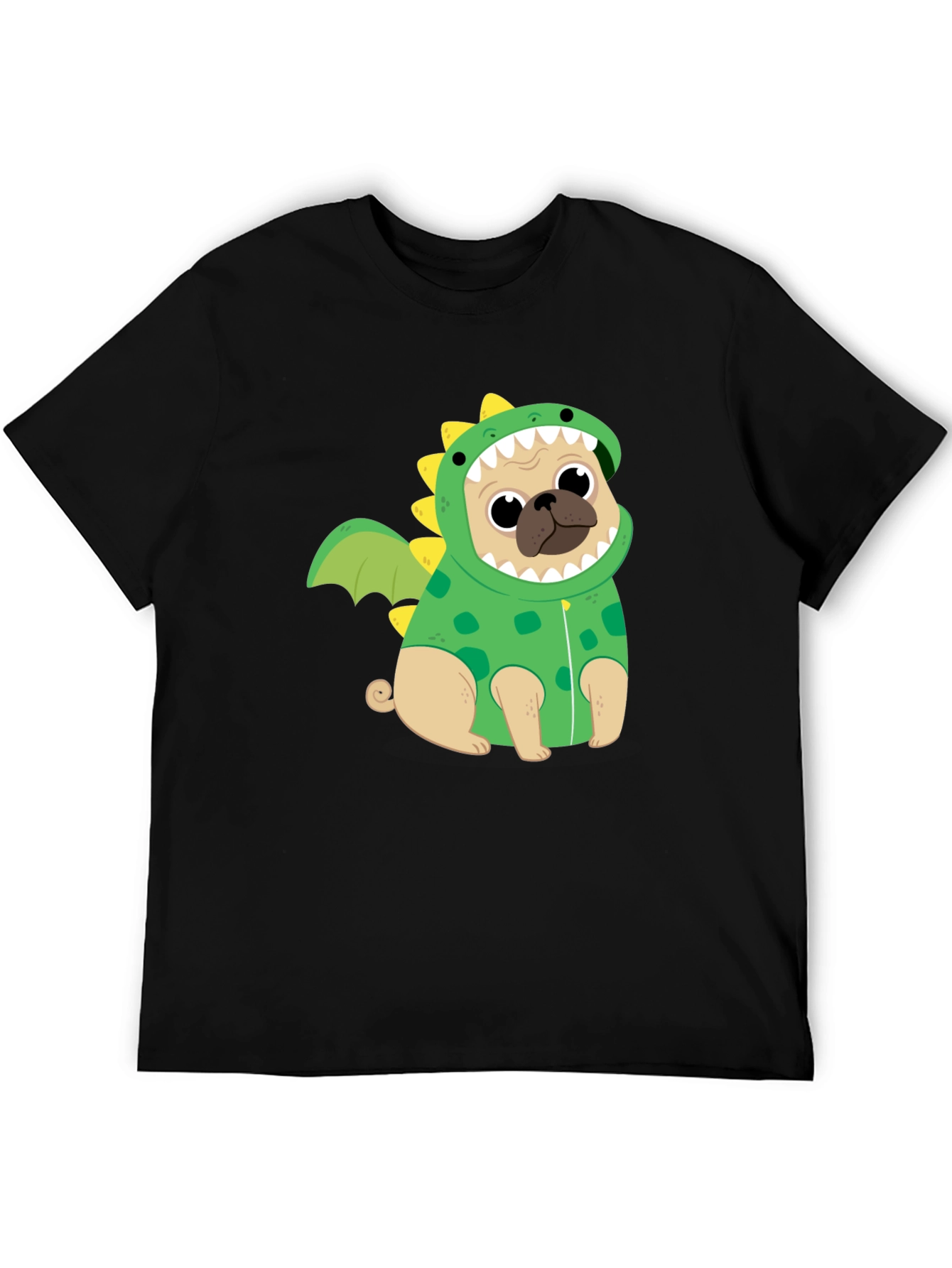 Pug Dinosaur Costume T-Shirt