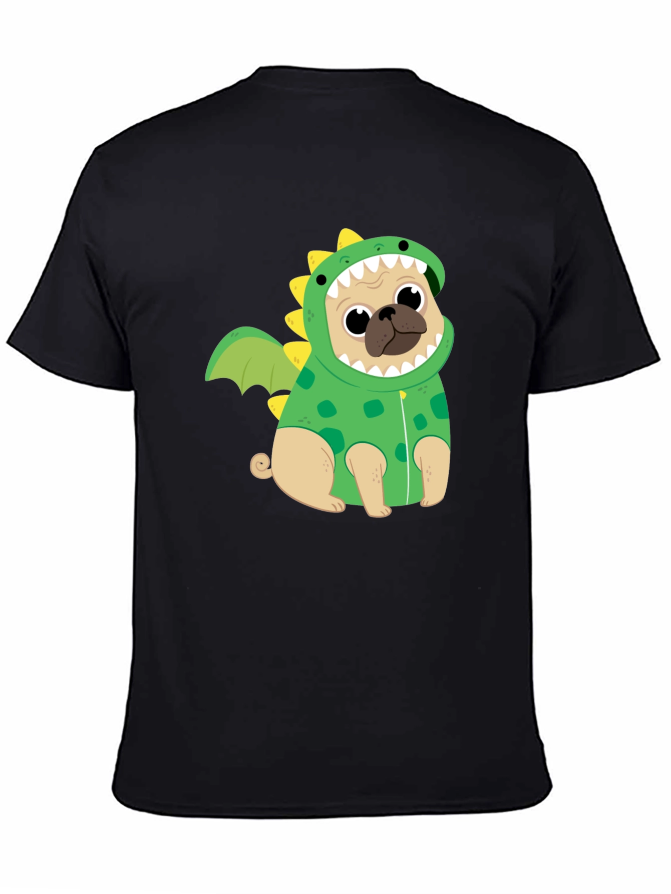 Pug Dinosaur Costume T-Shirt