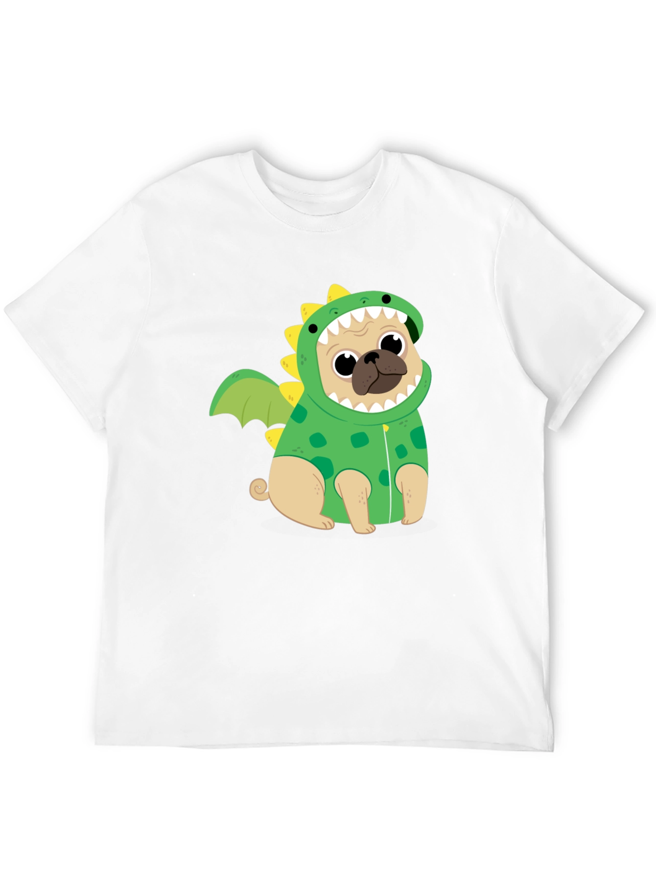 Pug Dinosaur Costume T-Shirt