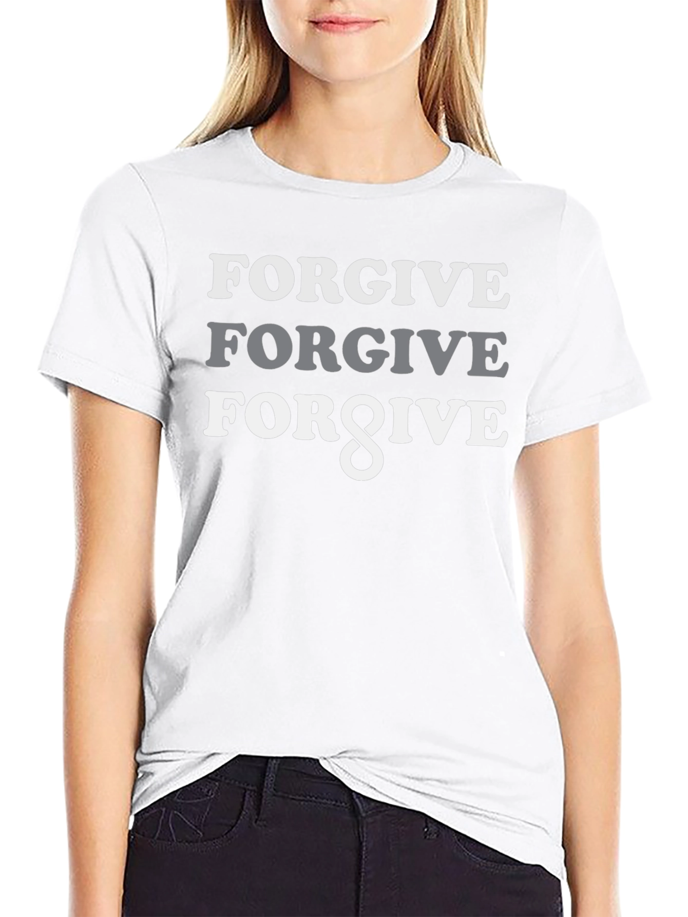 Forgive T-Shirt - Graphic Print Tee