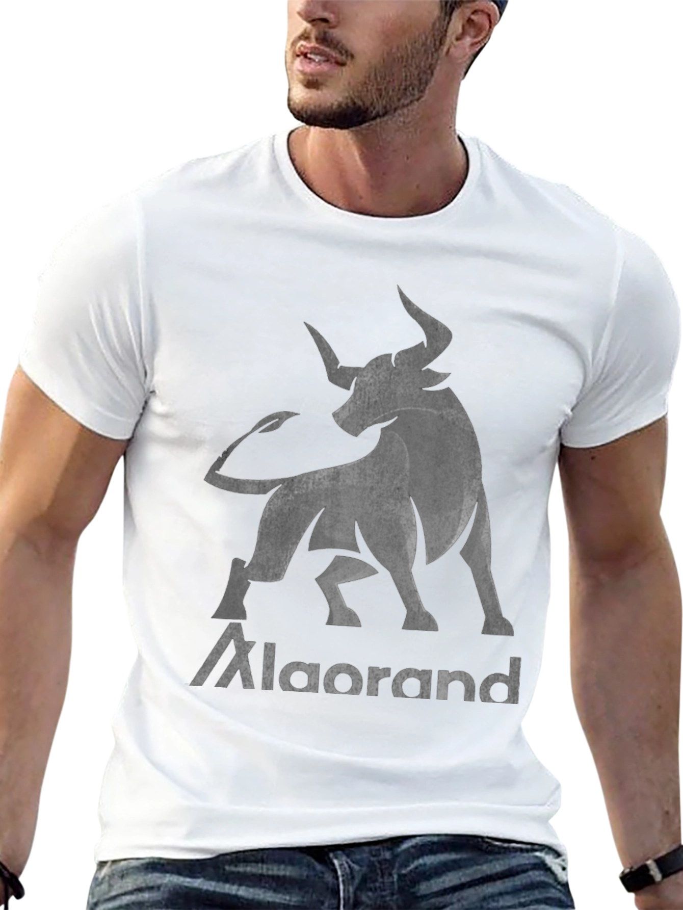 Alorand Bull T-Shirt - Black Graphic Tee