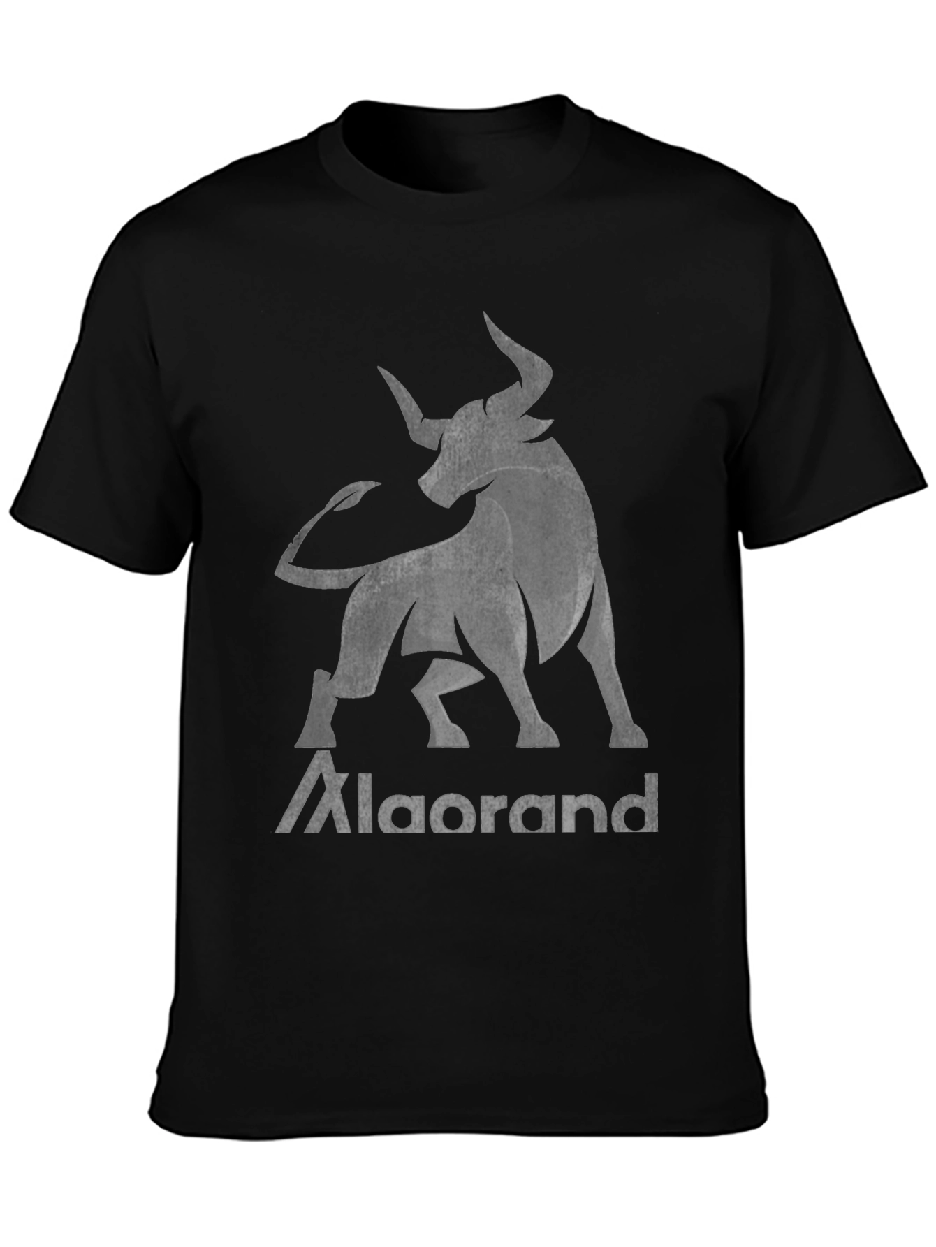 Alorand Bull T-Shirt - Black Graphic Tee