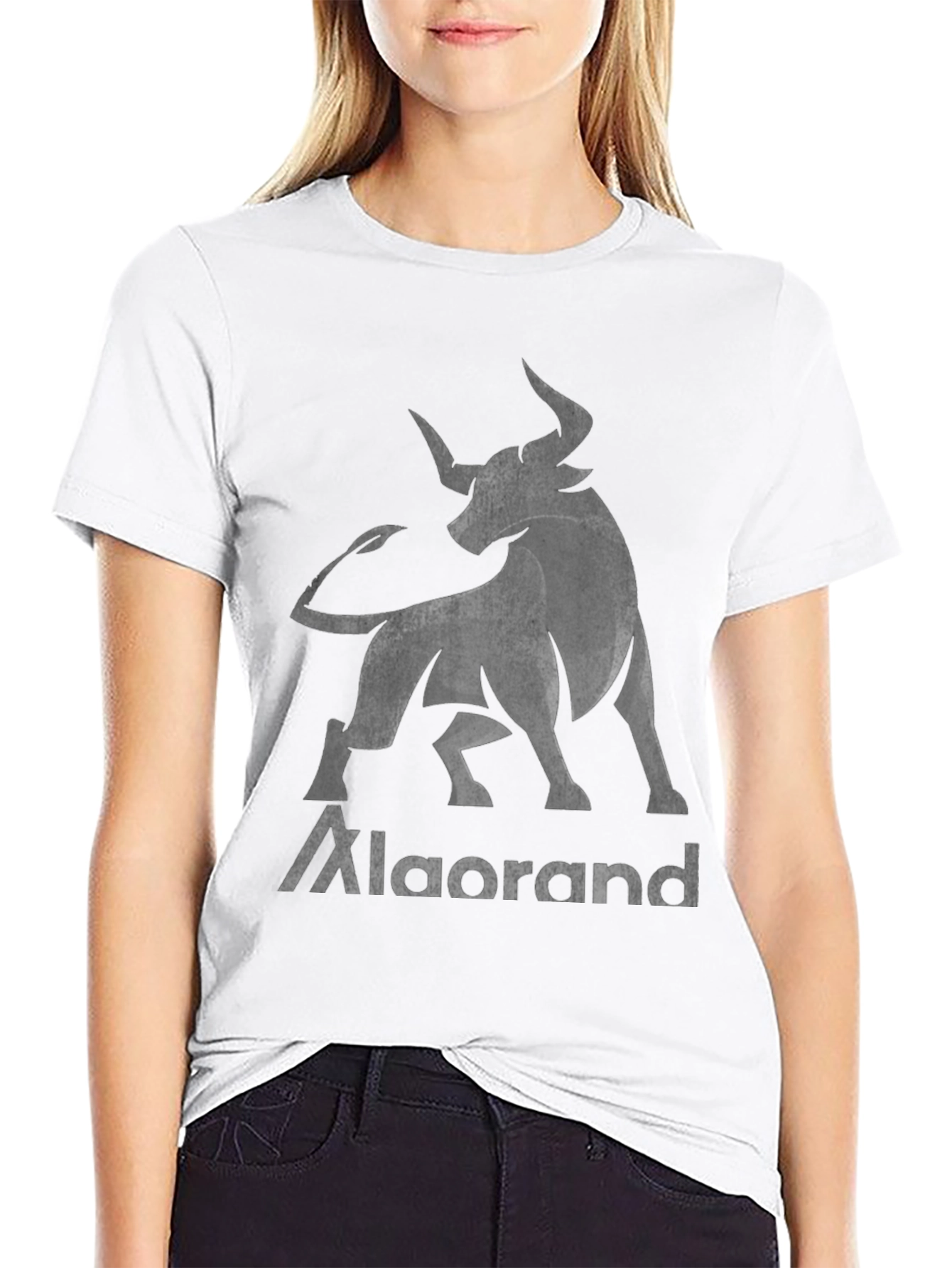 Alorand Bull T-Shirt - Black Graphic Tee