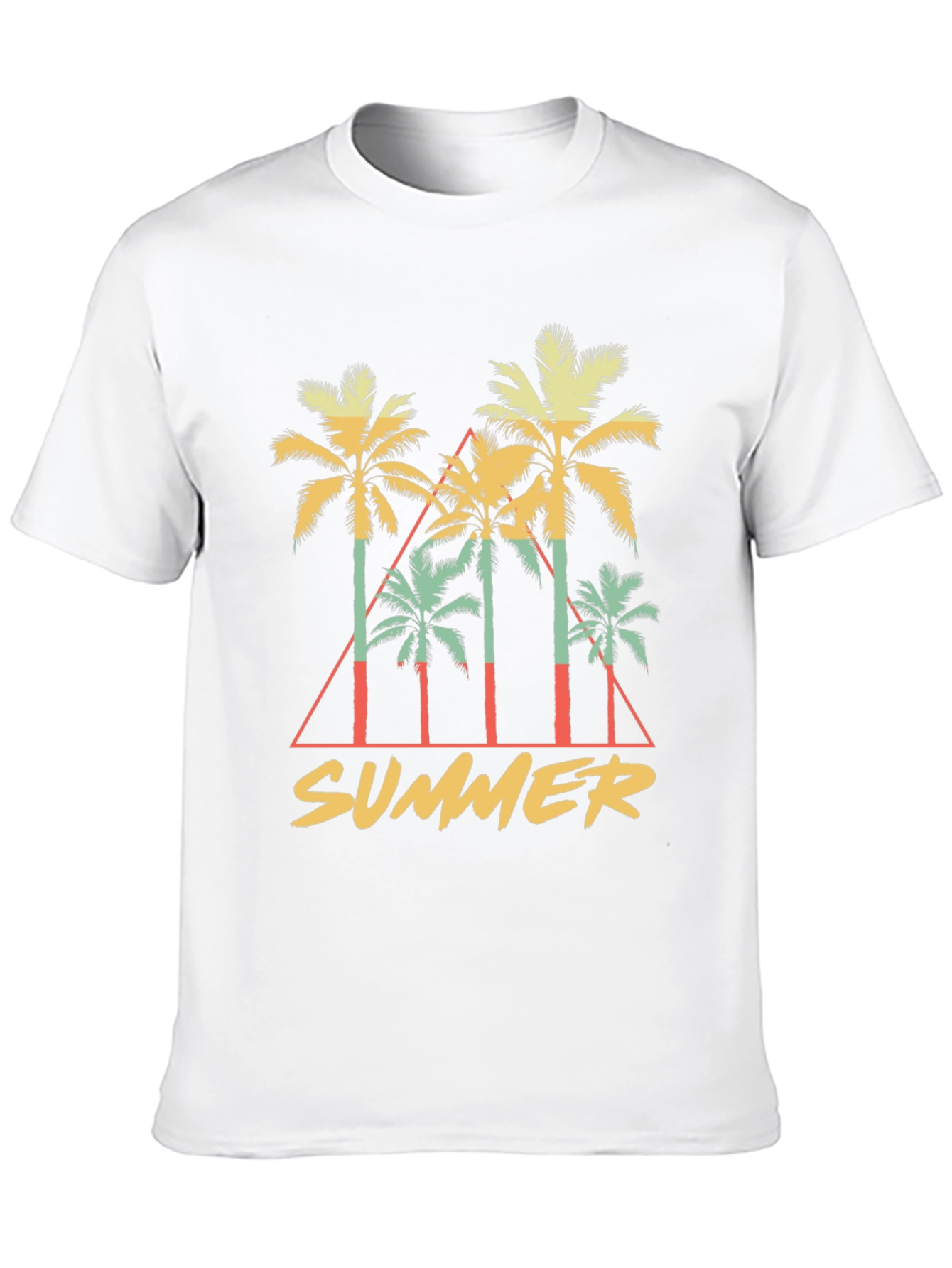 Retro Palm Tree Summer T-Shirt