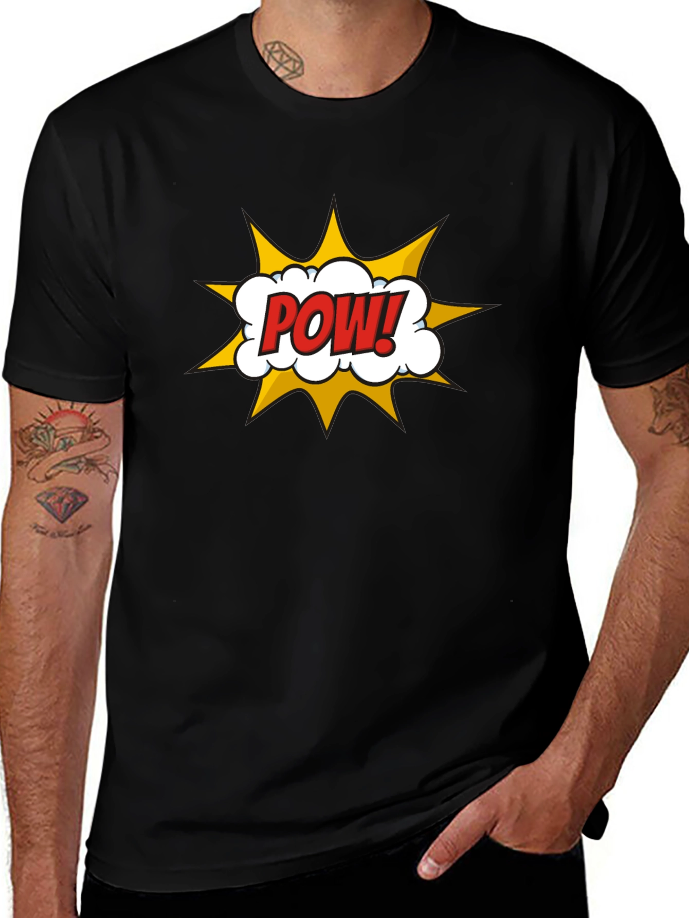 POW! Comic Book Style Graphic T-Shirt