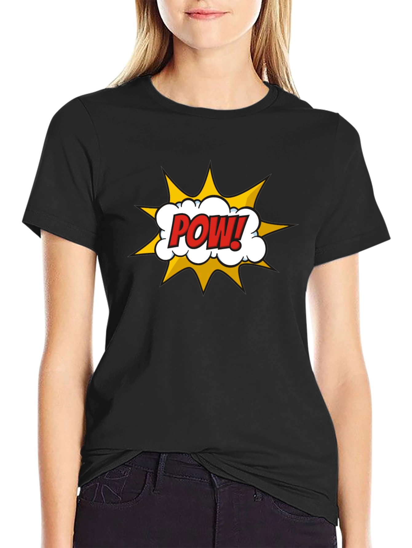 POW! Comic Book Style Graphic T-Shirt