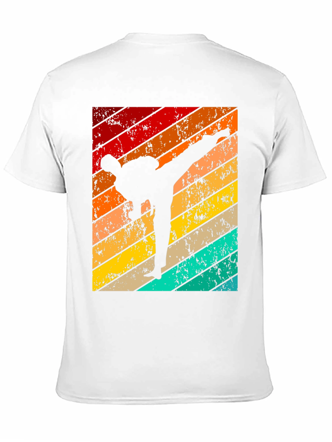 Retro Karate Graphic T-Shirt