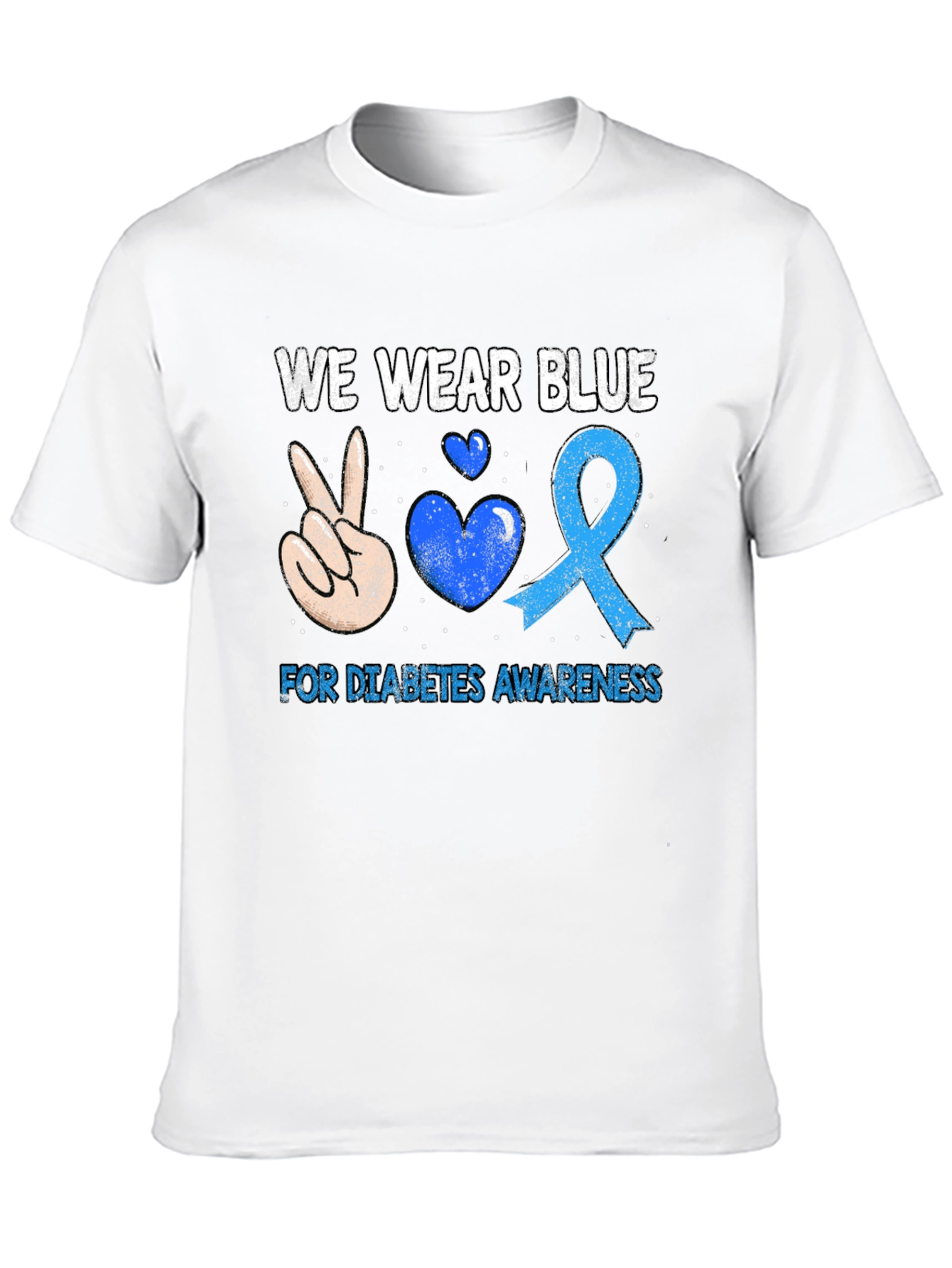 Diabetes Awareness T-Shirt - We Wear Blue
