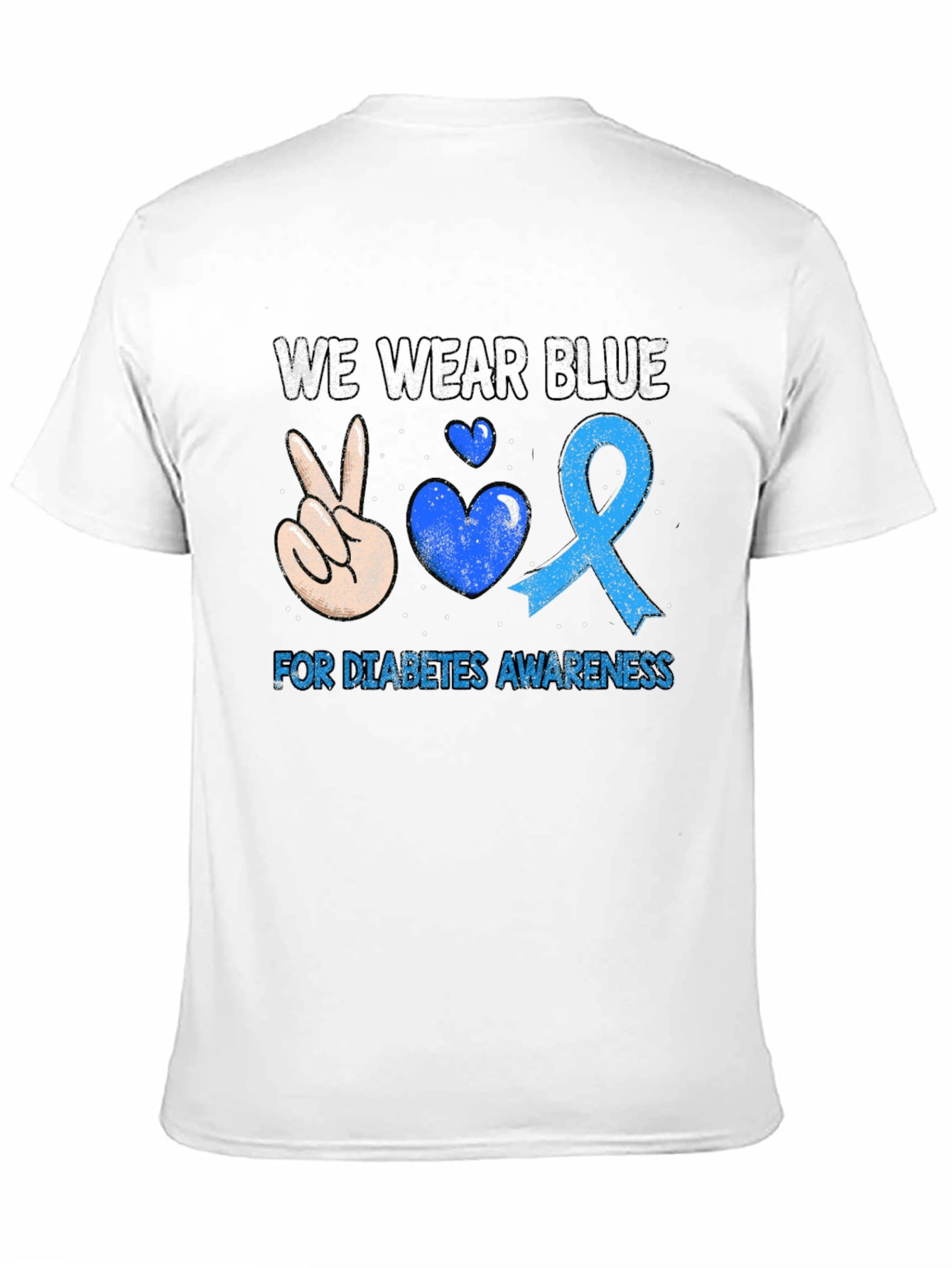 Diabetes Awareness T-Shirt - We Wear Blue