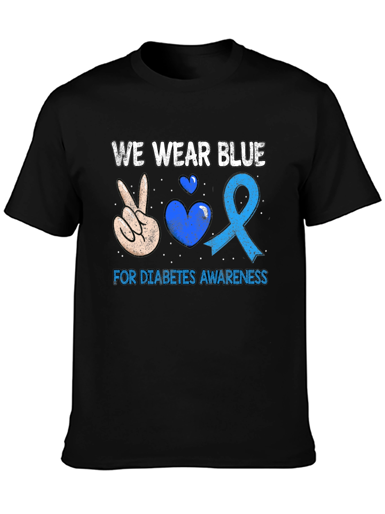 Diabetes Awareness T-Shirt - We Wear Blue