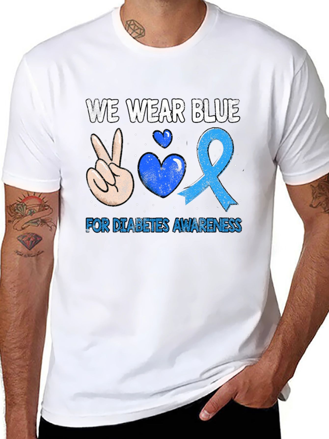 Diabetes Awareness T-Shirt - We Wear Blue