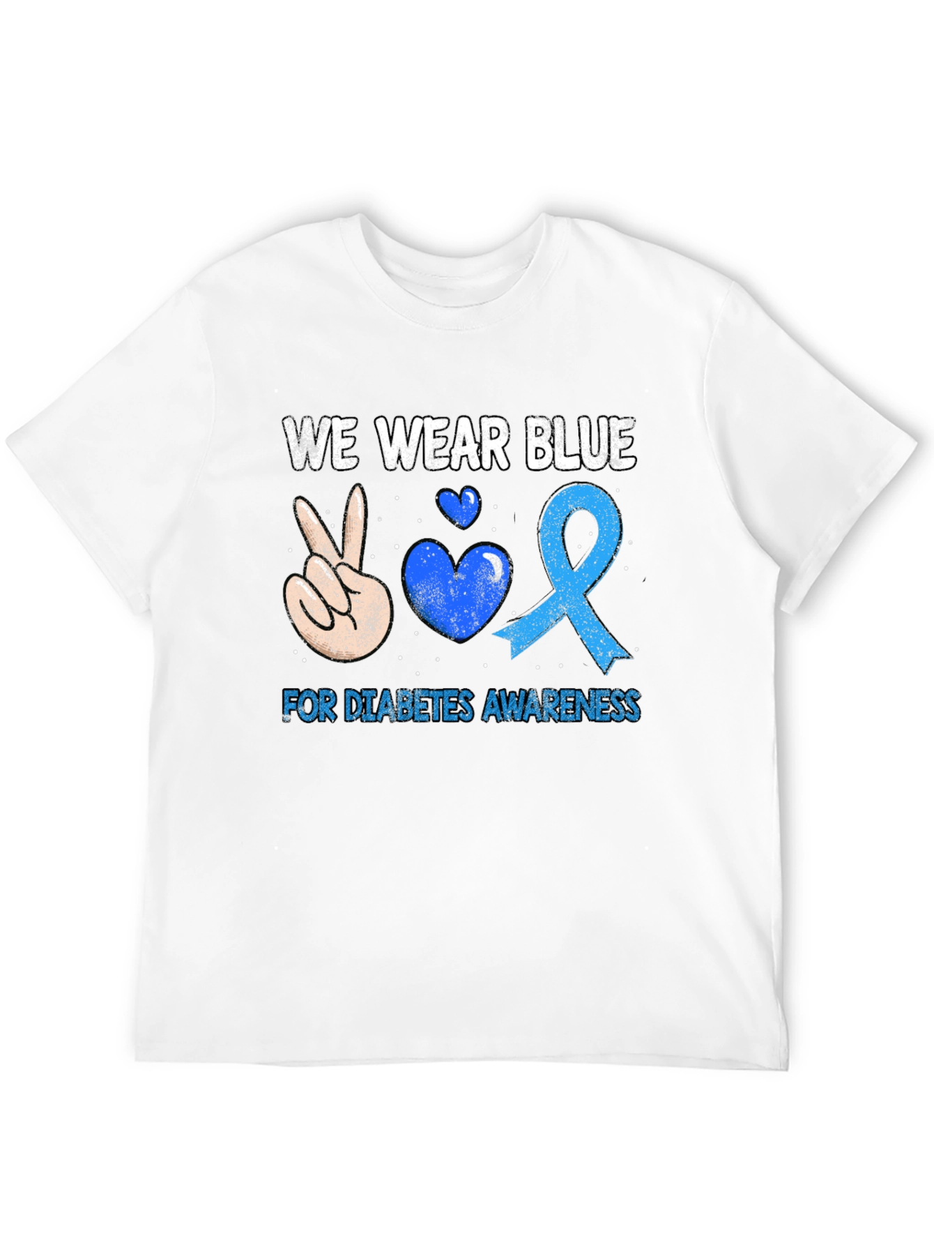 Diabetes Awareness T-Shirt - We Wear Blue