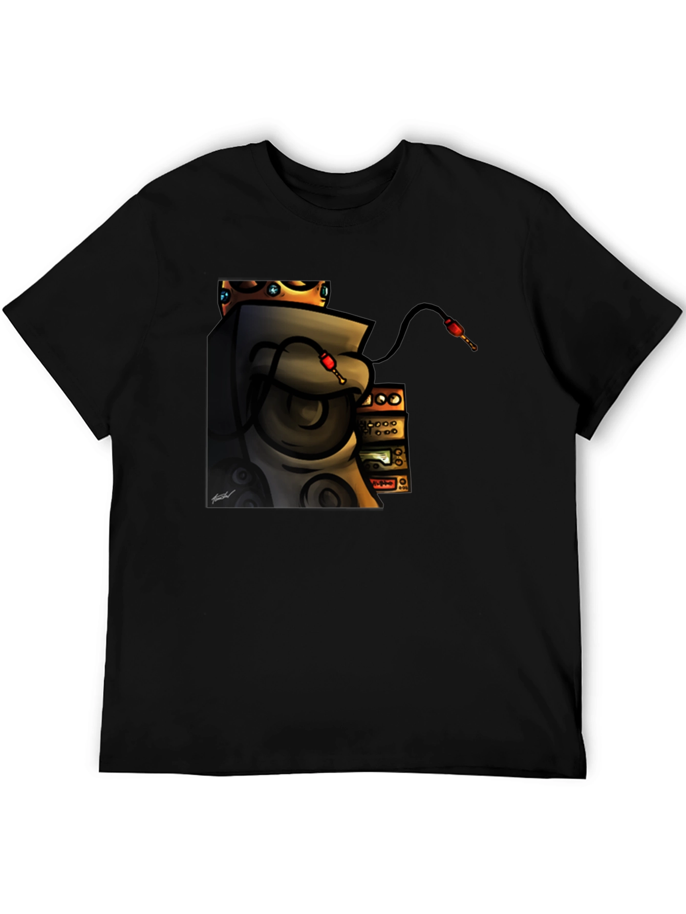 King Sound System Black T-Shirt - Music Lover Tee