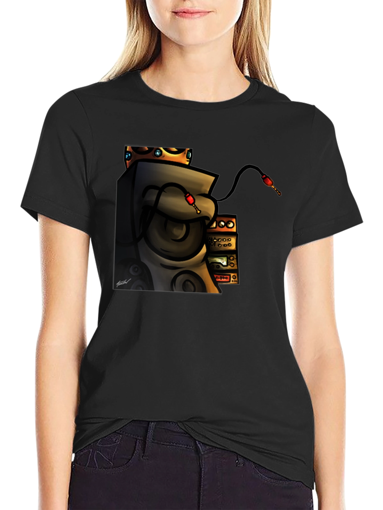 King Sound System Black T-Shirt - Music Lover Tee