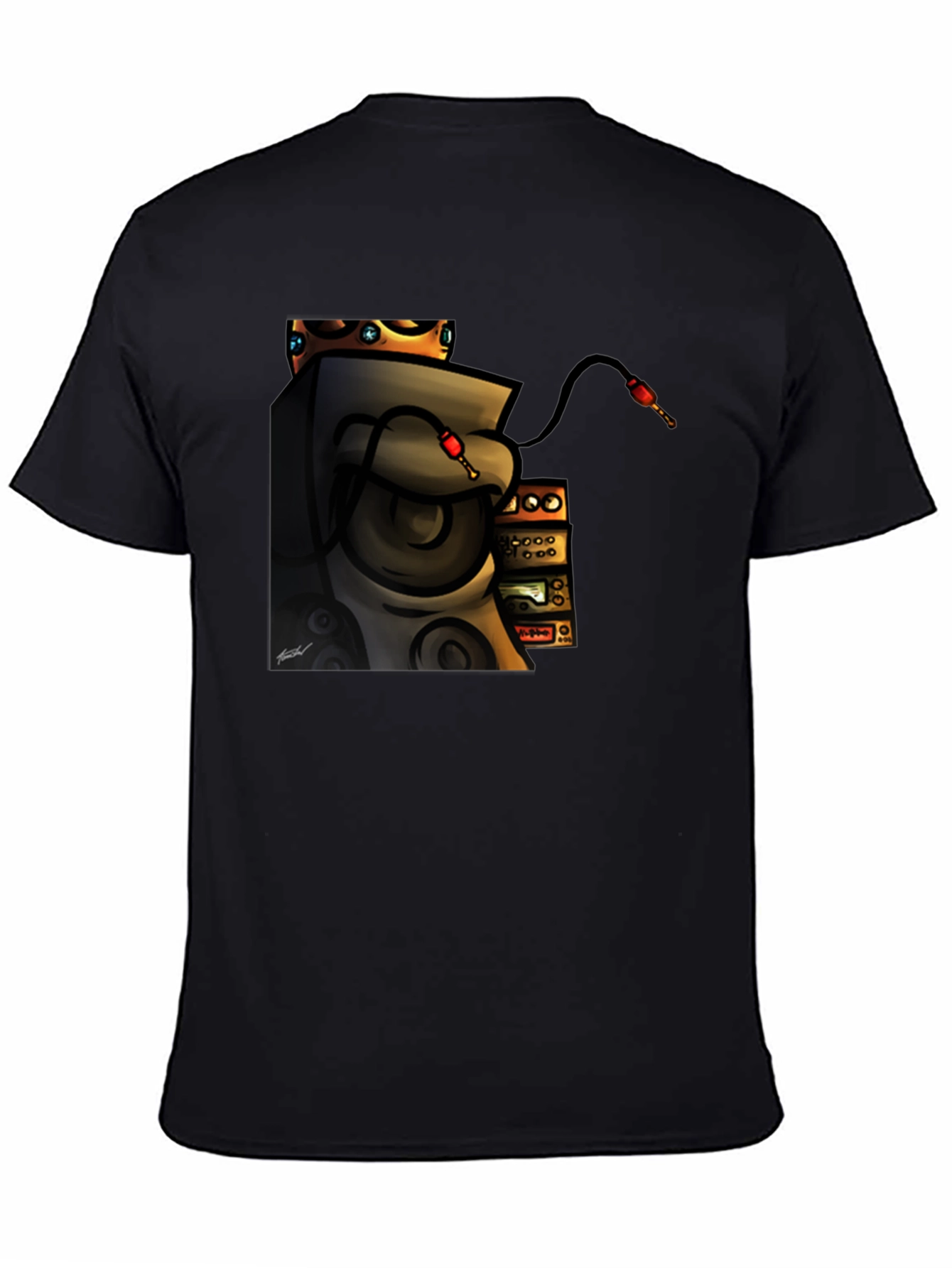 King Sound System Black T-Shirt - Music Lover Tee