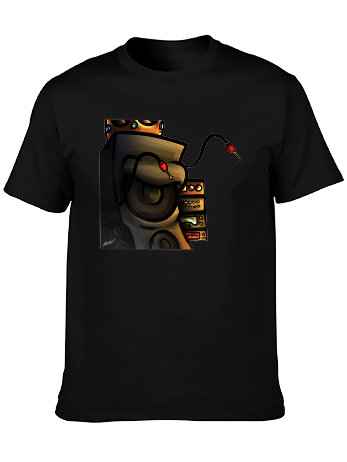 King Sound System Black T-Shirt - Music Lover Tee