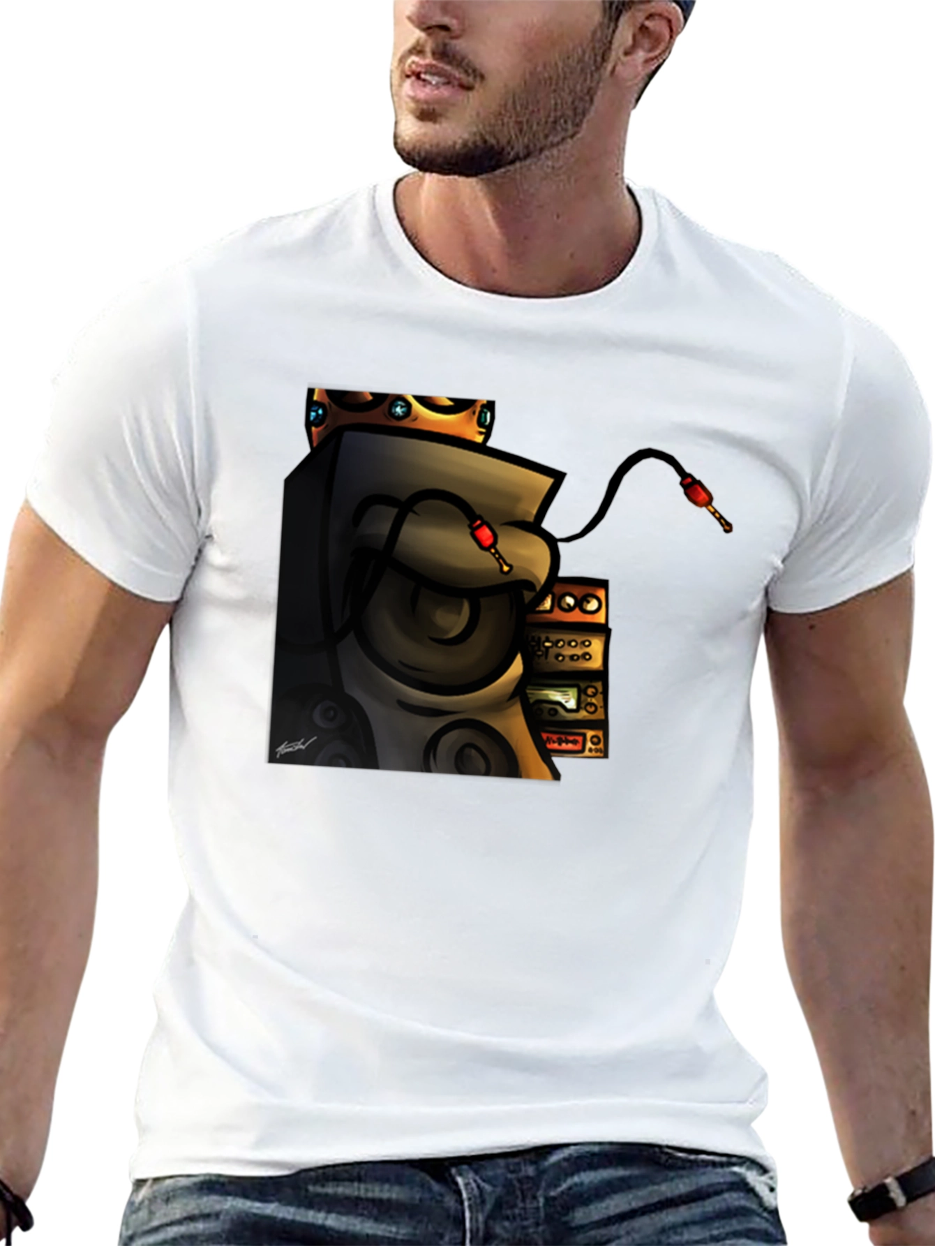 King Sound System Black T-Shirt - Music Lover Tee