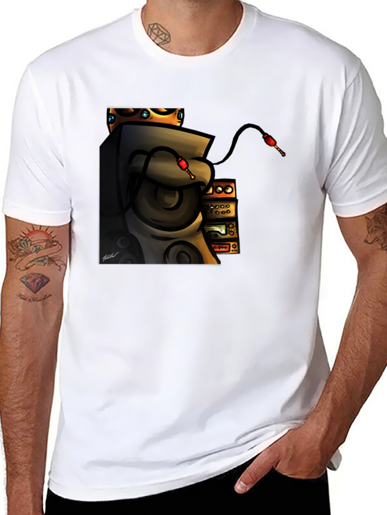 King Sound System Black T-Shirt - Music Lover Tee