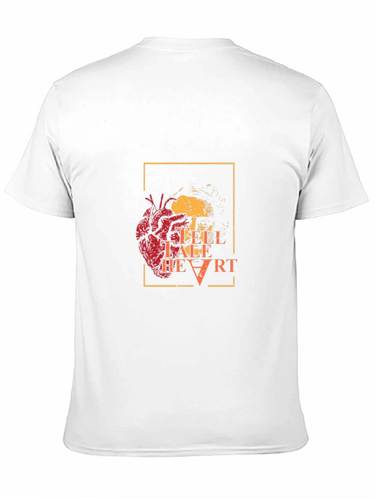 Tell-Tale Heart Graphic Black T-Shirt