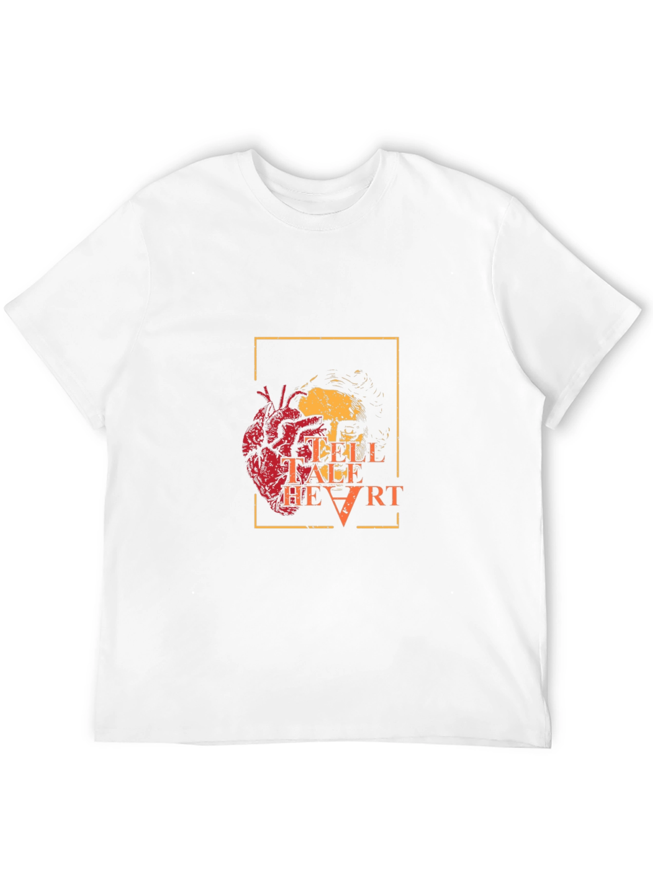 Tell-Tale Heart Graphic Black T-Shirt