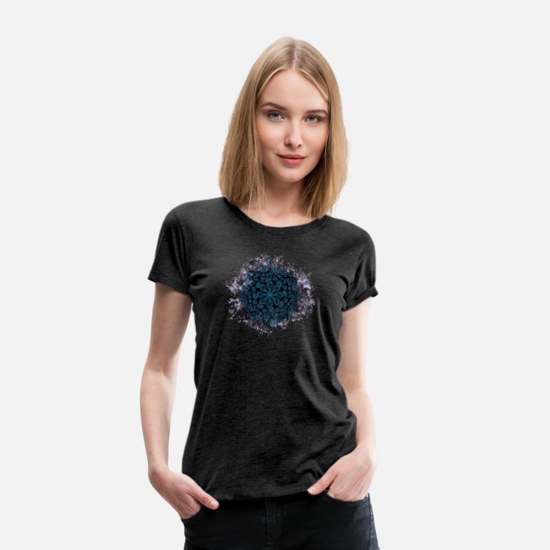 Dark Seashell Mandala