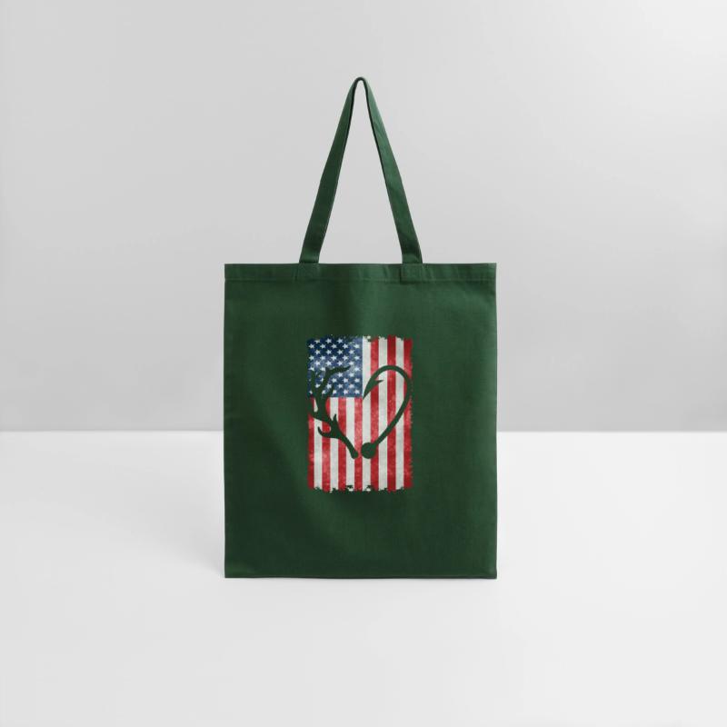 Deer Hunting American Flag T-Shirts