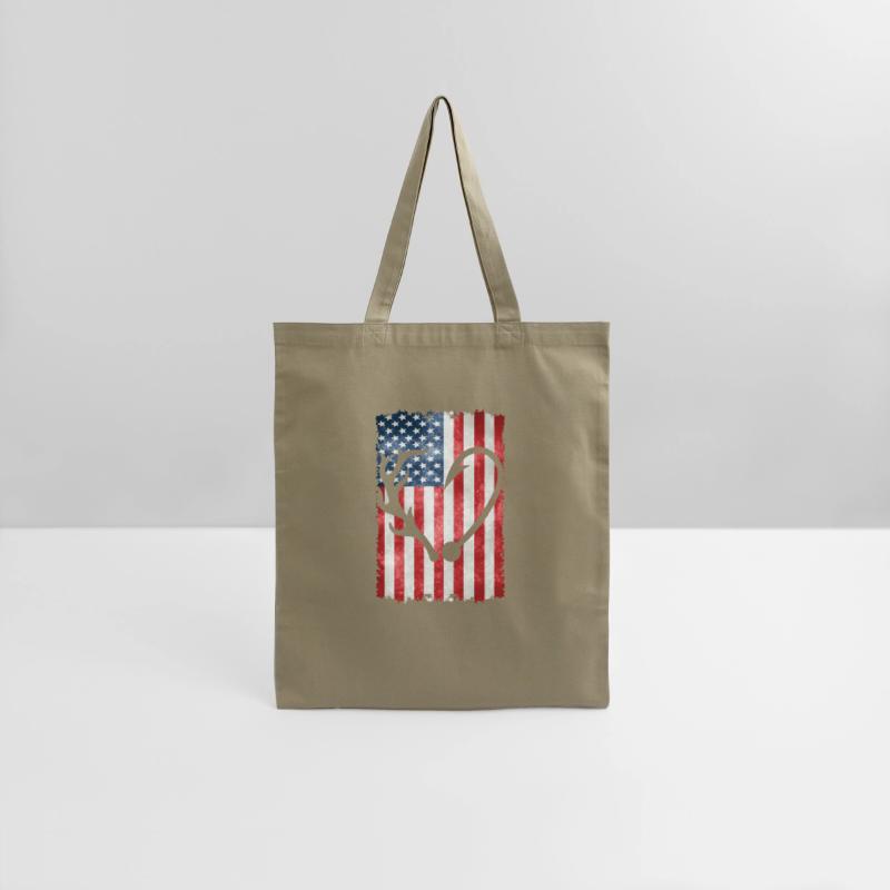 Deer Hunting American Flag T-Shirts
