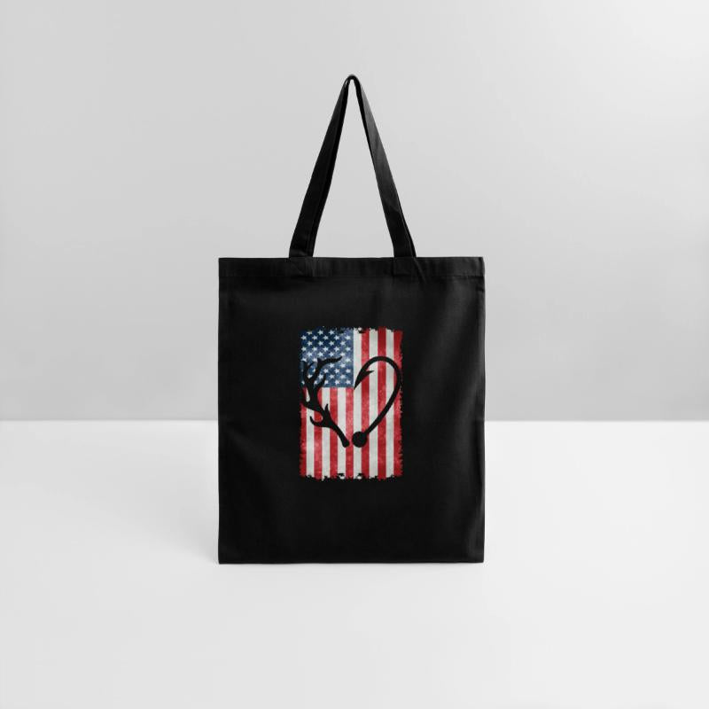 Deer Hunting American Flag T-Shirts