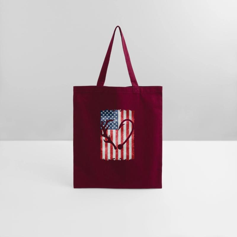 Deer Hunting American Flag T-Shirts