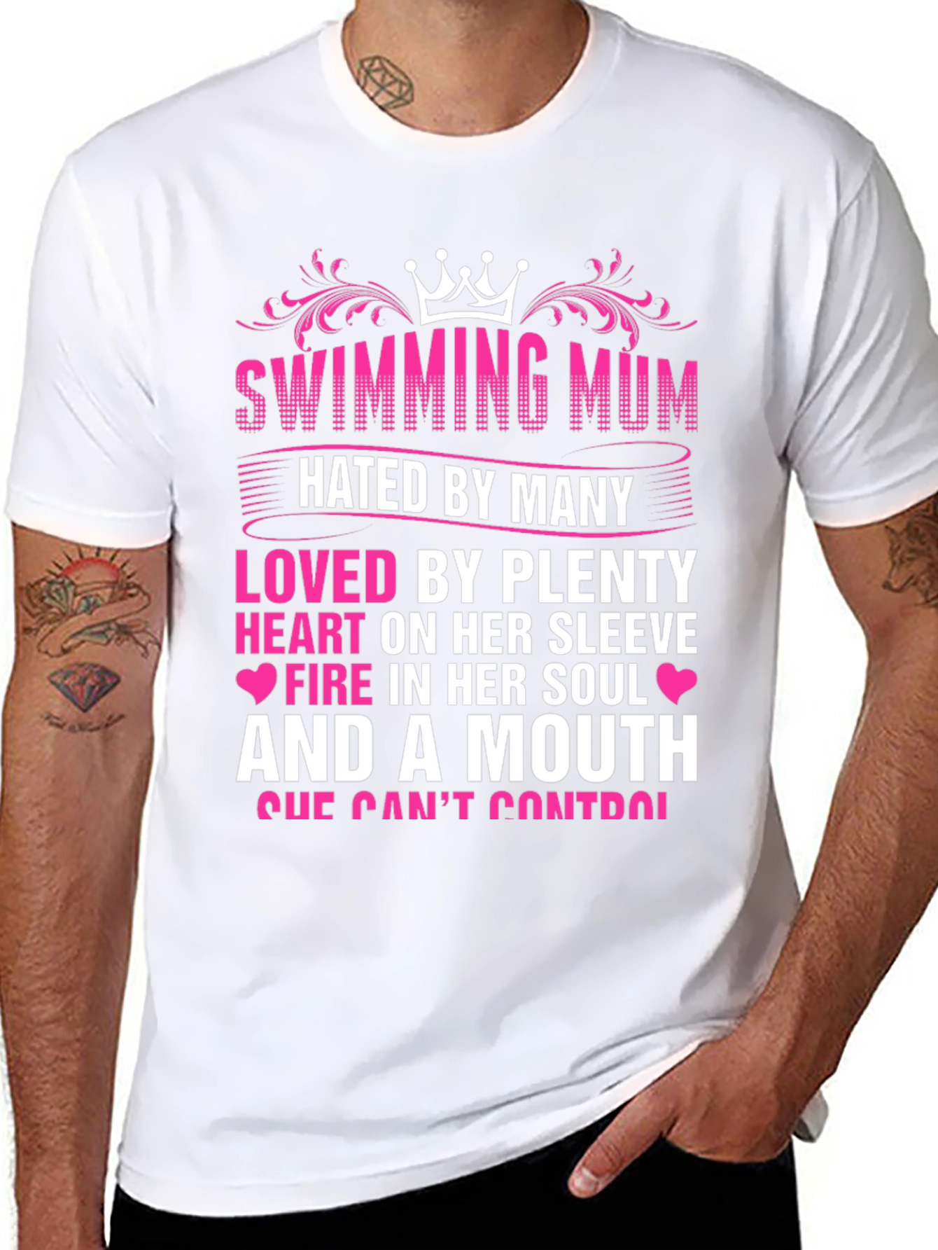 Swimming Mum Graphic Tee