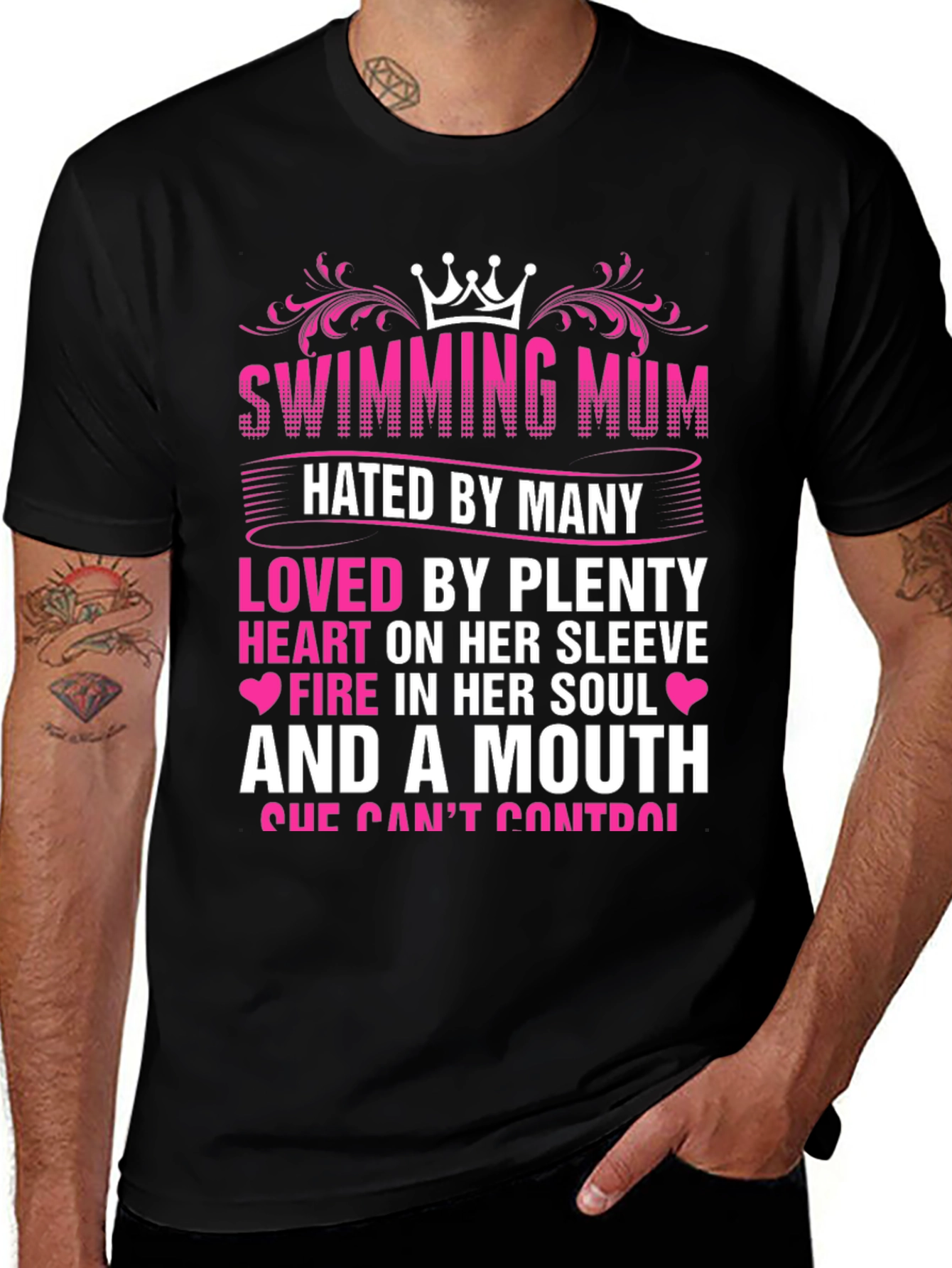 Swimming Mum Graphic Tee