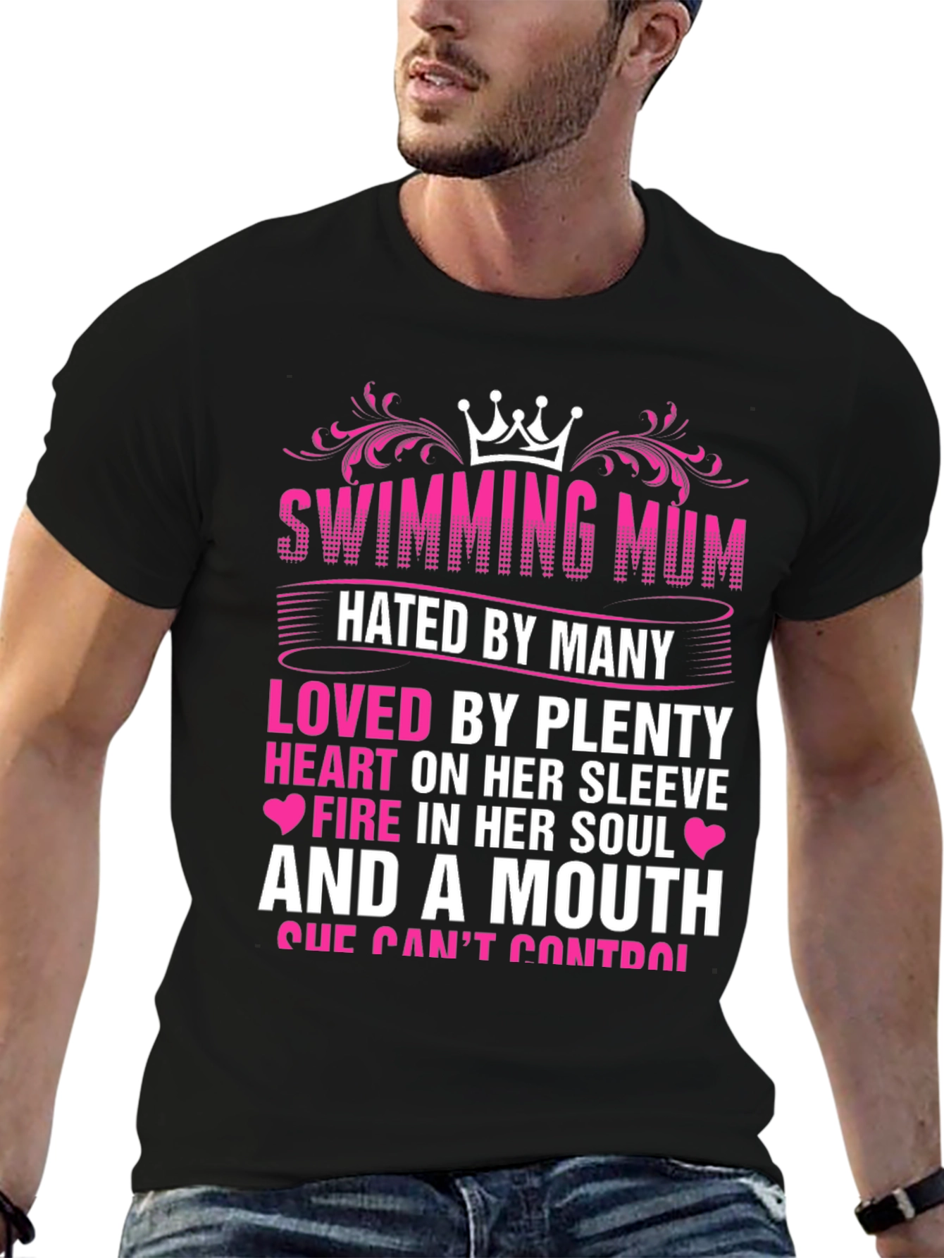 Swimming Mum Graphic Tee