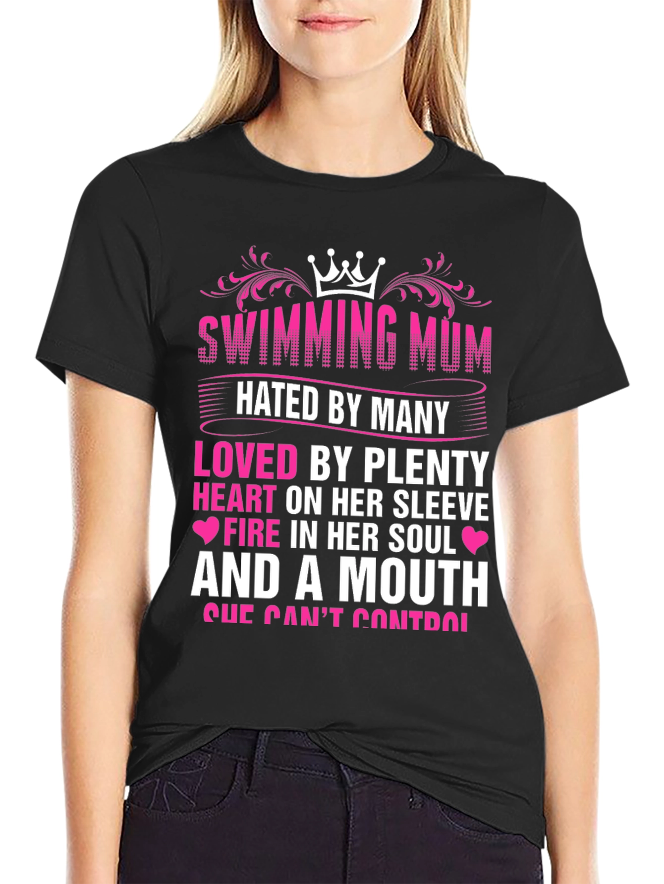 Swimming Mum Graphic Tee
