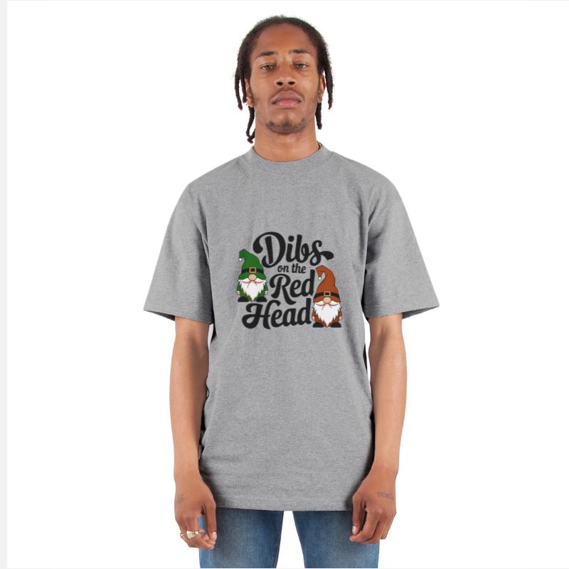 Dibs On The Red Head Irish Gnomes Funny Saint Patr
