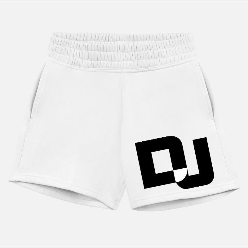 DJ letters party music text logo lettering symbol